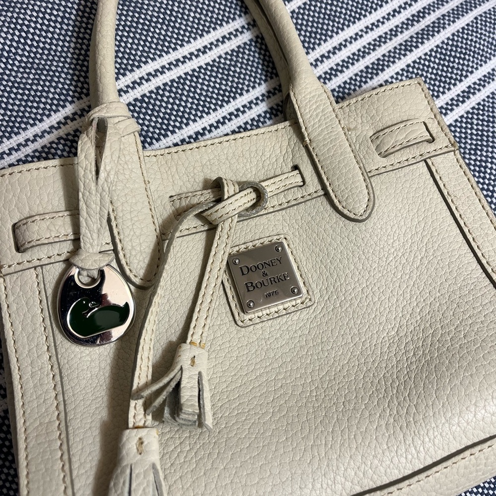 Dooney & Bourke mini tassel tote